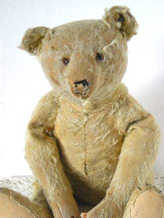 STEIFF Teddy 30er Jahre, vor der Restaurierung